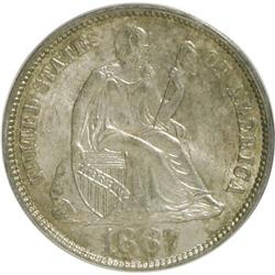 1887 10C MS64 PCGS. PCGS Population (146/86). NGC Cens