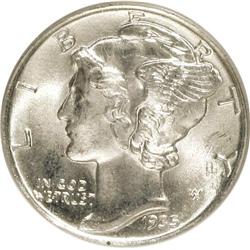 1935 10C MS67 Full Bands PCGS. PCGS Population (188/5)