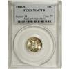 Image 1 : 1945-S 10C MS67 Full Bands PCGS. PCGS Population (