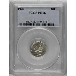 1942 10C PR66 PCGS. PCGS Population (1428/599). NG