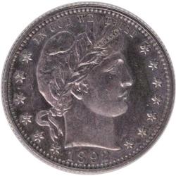 1892 25C PR63 ANACS. NGC Census: (31/203). PCGS Popula