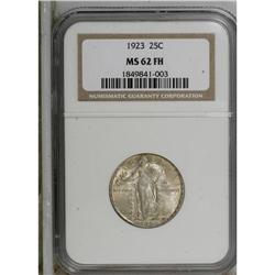1923 25C MS62 Full Head NGC. NGC Census: (5/77). P