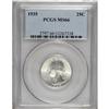 Image 1 : 1935 25C MS66 PCGS. PCGS Population (530/75). NGC