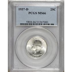 1937-D 25C MS66 PCGS. PCGS Population (218/26). NG