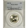 Image 1 : 1947-D 25C MS67 PCGS. PCGS Population (102/0). NGC