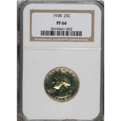 1938 25C PR66 NGC. NGC Census: (311/91). PCGS Popu