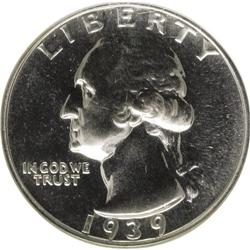 1939 25C PR66 NGC. NGC Census: (340/142). PCGS Populat