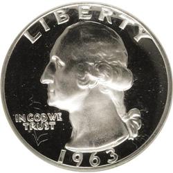 1963 25C PR69 Deep Cameo NGC. NGC Census: (90/0). PCGS