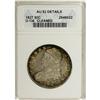 Image 1 : 1827 50C Square Base 2--Cleaned--ANACS. AU53 Details.