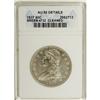 Image 1 : 1837 50C --Cleaned--ANACS. AU55 Details. NGC Census: (9