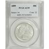 1899 50C AU55 PCGS. PCGS Population (28/201). NGC
