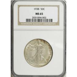 1938 50C MS65 NGC. NGC Census: (675/250). PCGS Pop