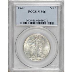 1939 50C MS66 PCGS. PCGS Population (970/204). NGC