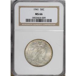 1941 50C MS66 NGC. NGC Census: (1907/439). PCGS Po
