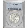 Image 1 : 1943-S 50C MS65 PCGS. PCGS Population (1996/443).