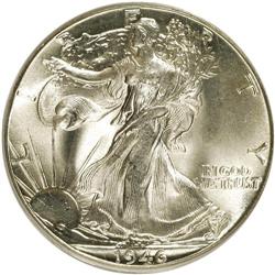 1946-D 50C MS65 PCGS. PCGS Population (7605/1323). NGC