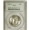Image 3 : 1946-D 50C MS65 PCGS. PCGS Population (7605/1323). NGC