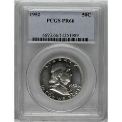 1952 50C PR66 PCGS. PCGS Population (479/91). NGC