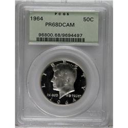 1964 50C PR68 Deep Cameo PCGS. PCGS Population (20