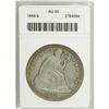 Image 3 : 1849 $1 AU50 ANACS. NGC Census: (14/151). PCGS Populat