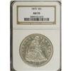 1873 $1 AU55 NGC. NGC Census: (12/85). PCGS Population