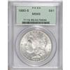 1880-S $1 MS65 PCGS. PCGS Population (27549/9536).