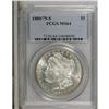 Image 1 : 1880-S $1 8 Over 7 MS64 PCGS. PCGS Population (166
