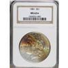 Image 1 : 1881 $1 MS63 NGC. NGC Census: (1725/3334). PCGS Popula