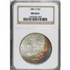 Image 1 : 1881-S $1 MS64 NGC. NGC Census: (67125/52140). PCGS Po
