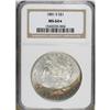 Image 1 : 1881-S $1 MS64 NGC. NGC Census: (67125/52140). PCGS Po