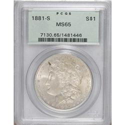 1881-S $1 MS65 PCGS. PCGS Population (40562/11332)