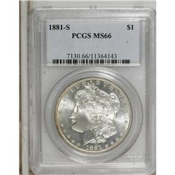 1881-S $1 MS66 PCGS. PCGS Population (10019/1313).