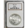 Image 1 : 1881-S $1 MS66 NGC. NGC Census: (11257/2535). PCGS