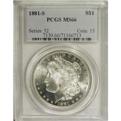 1881-S $1 MS66 PCGS. PCGS Population (10019/1313).