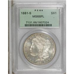 1881-S $1 MS66 Prooflike PCGS. PCGS Population (47