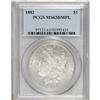 Image 1 : 1882 $1 MS63 Deep Mirror Prooflike PCGS. PCGS Popu