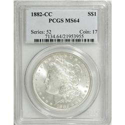 1882-CC $1 MS64 PCGS. PCGS Population (7964/4897).
