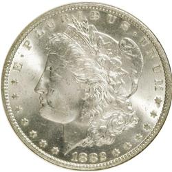 1882-CC $1 MS65 NGC. NGC Census: (2121/446). PCGS Popu