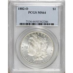 1882-O $1 MS64 PCGS. PCGS Population (3920/579). N