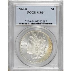 1882-O $1 MS64 PCGS. PCGS Population (3920/579). N