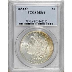 1882-O $1 MS64 PCGS. PCGS Population (3920/579). N