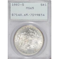 1882-S $1 MS65 PCGS. PCGS Population (14060/4280).