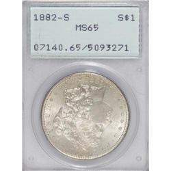 1882-S $1 MS65 PCGS. PCGS Population (14060/4280).
