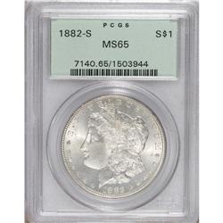 1882-S $1 MS65 PCGS. PCGS Population (14060/4280).