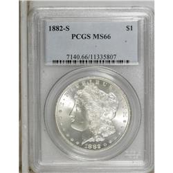 1882-S $1 MS66 PCGS. PCGS Population (3700/580). N