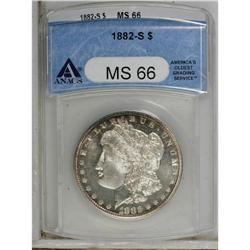 1882-S $1 MS66 ANACS. NGC Census: (5020/1247). PCG