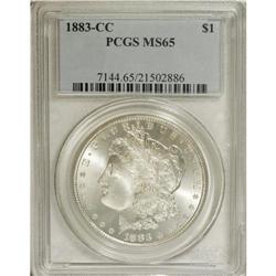 1883-CC $1 MS65 PCGS. PCGS Population (6216/1621).