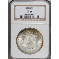 1883-O $1 MS66 NGC. NGC Census: (689/23). PCGS Pop