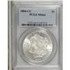 Image 1 : 1884-CC $1 MS64 PCGS. PCGS Population (11474/7138)