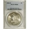Image 3 : 1884-O $1 MS66 PCGS. PCGS Population (932/54). NGC Cen